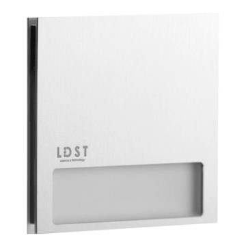 LDST AL-01-SS-BZ5 - LED-porrasvalaisin ALEX 5xLED/1,2W/230V mattakromi 6500K