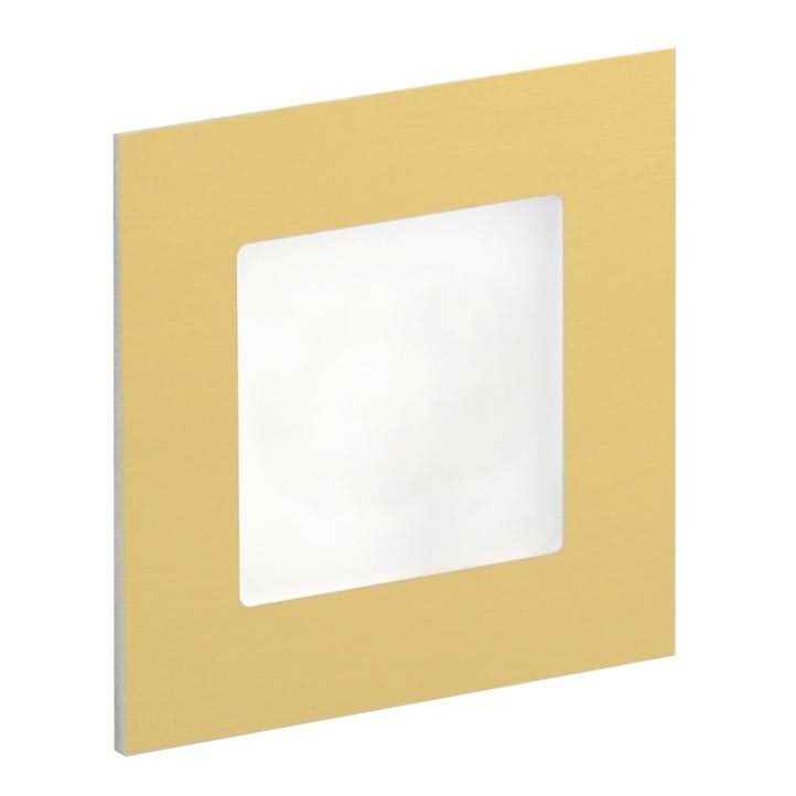 LDST AN-01-SZ-BC9 - LED-portaikkovalo ANGEL 9xLED/1,2W/230V kultainen 3500K