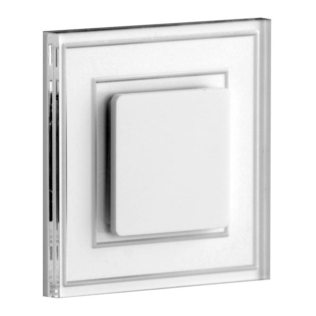 LDST KE-01-B-BZ8 - LED-portaikkovalo KELLY 8xLED/1,2W/230V valkoinen 6500K