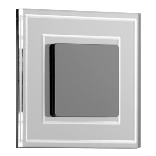 LDST KE-01-CB-BC8- LED-portaikkovalaisin KELLY 8xLED / 1,2W / 230V kiiltävä musta 3500K