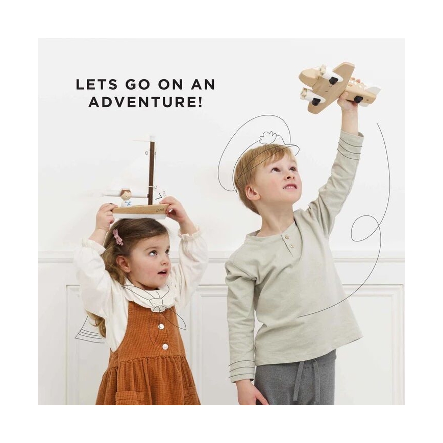 Le Toy Van - Puinen lentokone