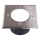 LED-ajotievalo MIVO LED/3W/230V 12x12 cm IP67 mattakromi