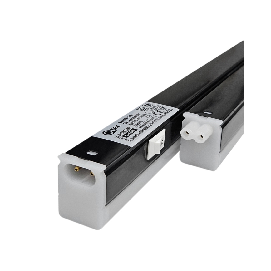 LED-alakaapin valaisin TUBE LED/14W/230V 90 cm musta