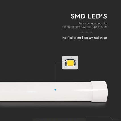 LED-alakaappivalaisin LED/40W/230V 3000K 116 cm