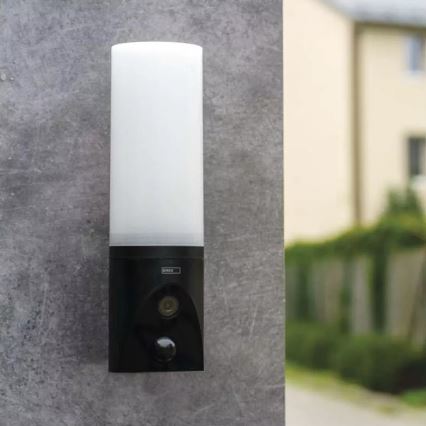 LED Älykäs ulkokamera valolla GoSmart LED/12W/230V 3200K IP65 Wi-Fi Tuya musta