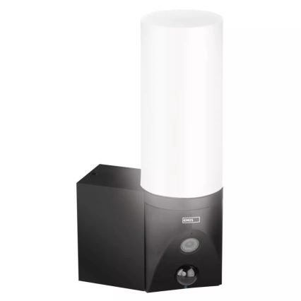 LED Älykäs ulkokamera valolla GoSmart LED/12W/230V 3200K IP65 Wi-Fi Tuya musta