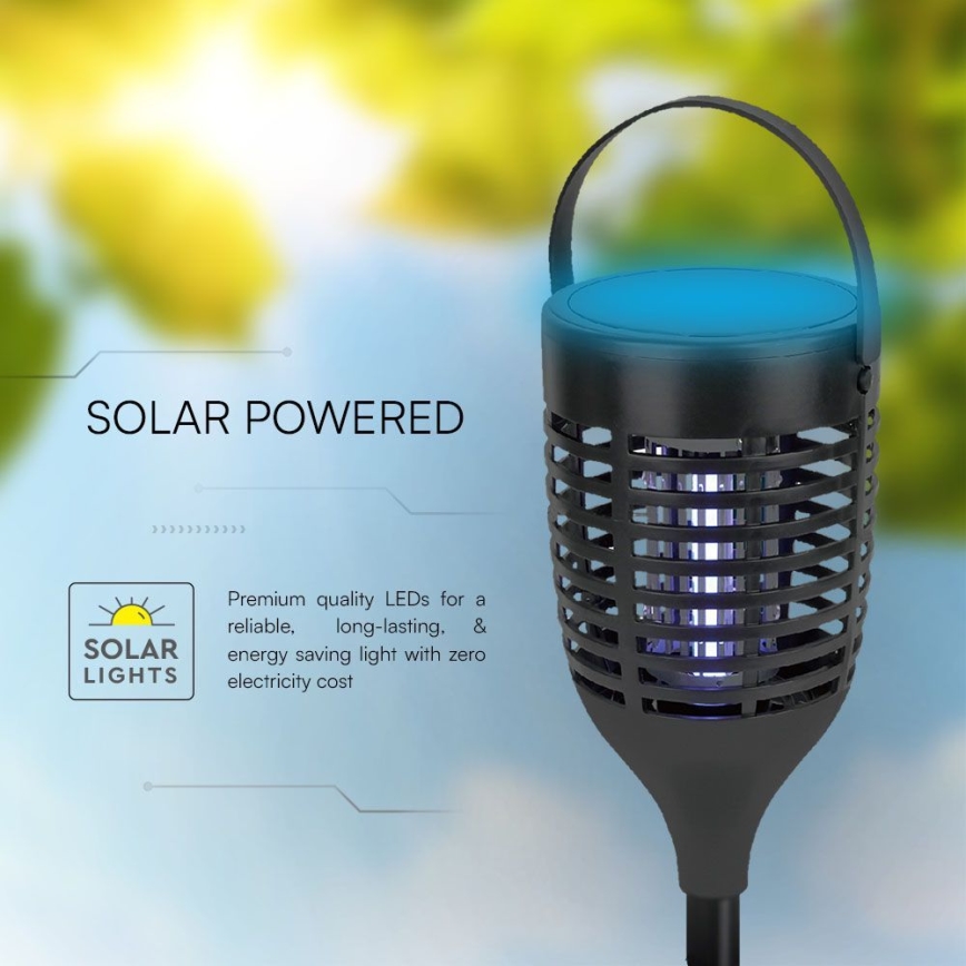 LED Aurinkohyönteissuoja 3in1 LED/1,3W/3,7V IP24 20 matta