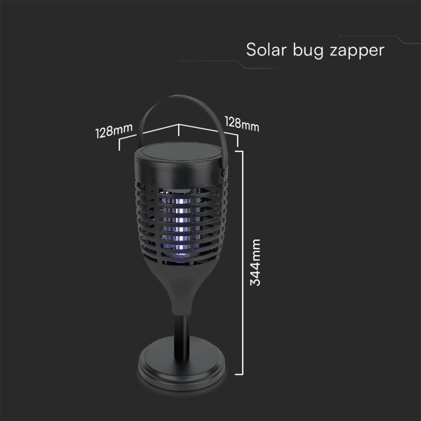 LED Aurinkohyönteissuoja 3in1 LED/1,3W/3,7V IP24 20 matta