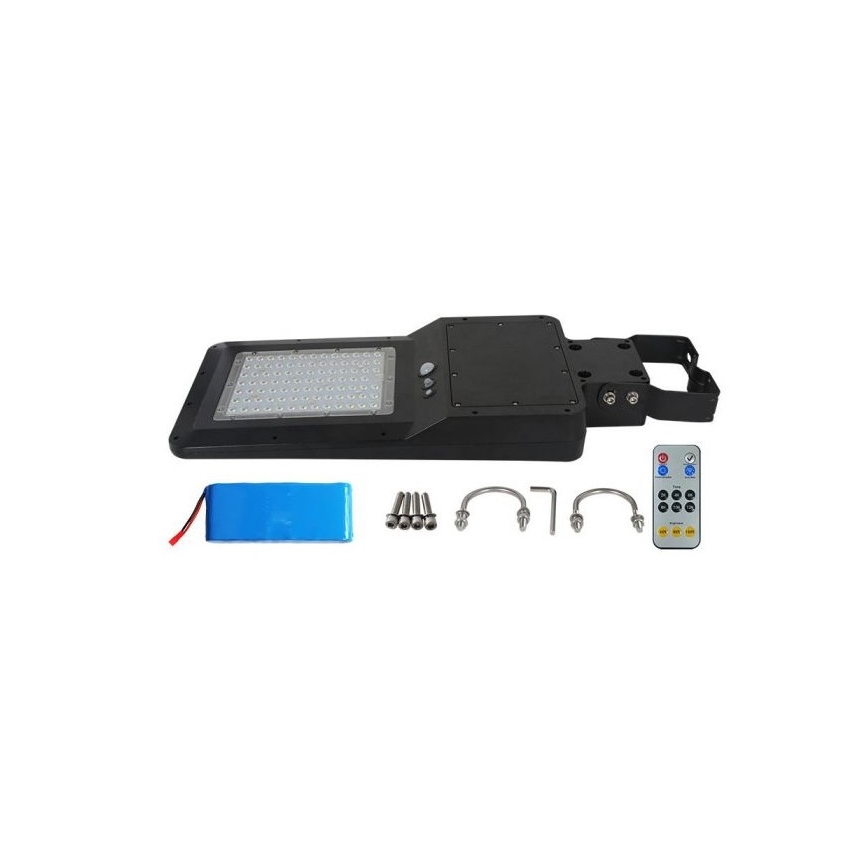 LED aurinkokatuvalo anturilla LED/40W/9,6V IP65 4000K + kaukosäädin