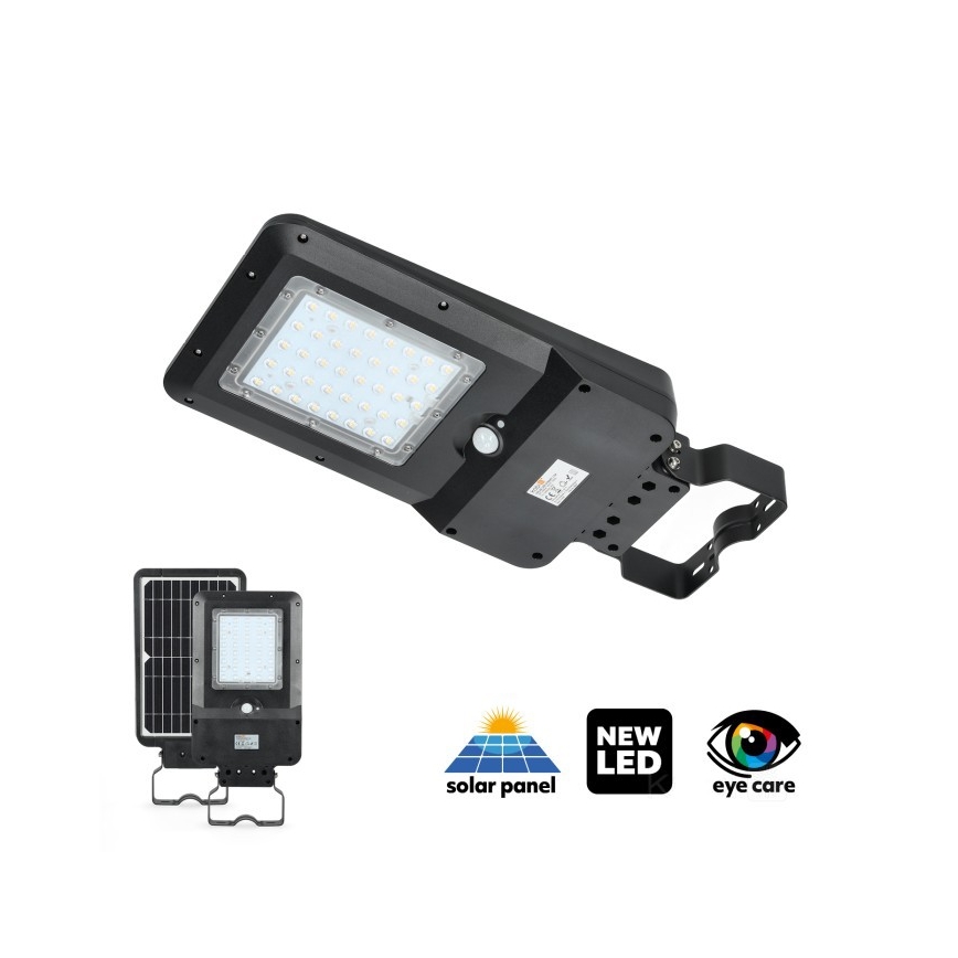 LED-aurinkokatuvalaisin anturilla STREET LED/15W/7,4V 4000K IP65 5400 mAh