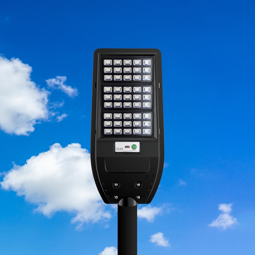 LED aurinkokatuvalaisin VIA 100W/10000 mAh 3,2V 6000K IP65 + kaukosäädin