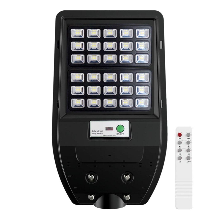 LED aurinkokatuvalaisin VIA 50W/5000 mAh 3,2V 6000K IP65 + kaukosäädin