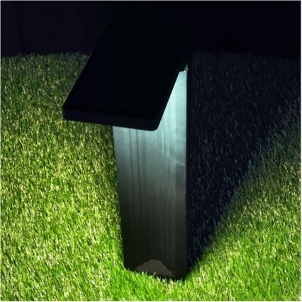 LED aurinkokäyttöinen lamppu LED/0,2W/3,7V 6500K IP44 2200 mAh