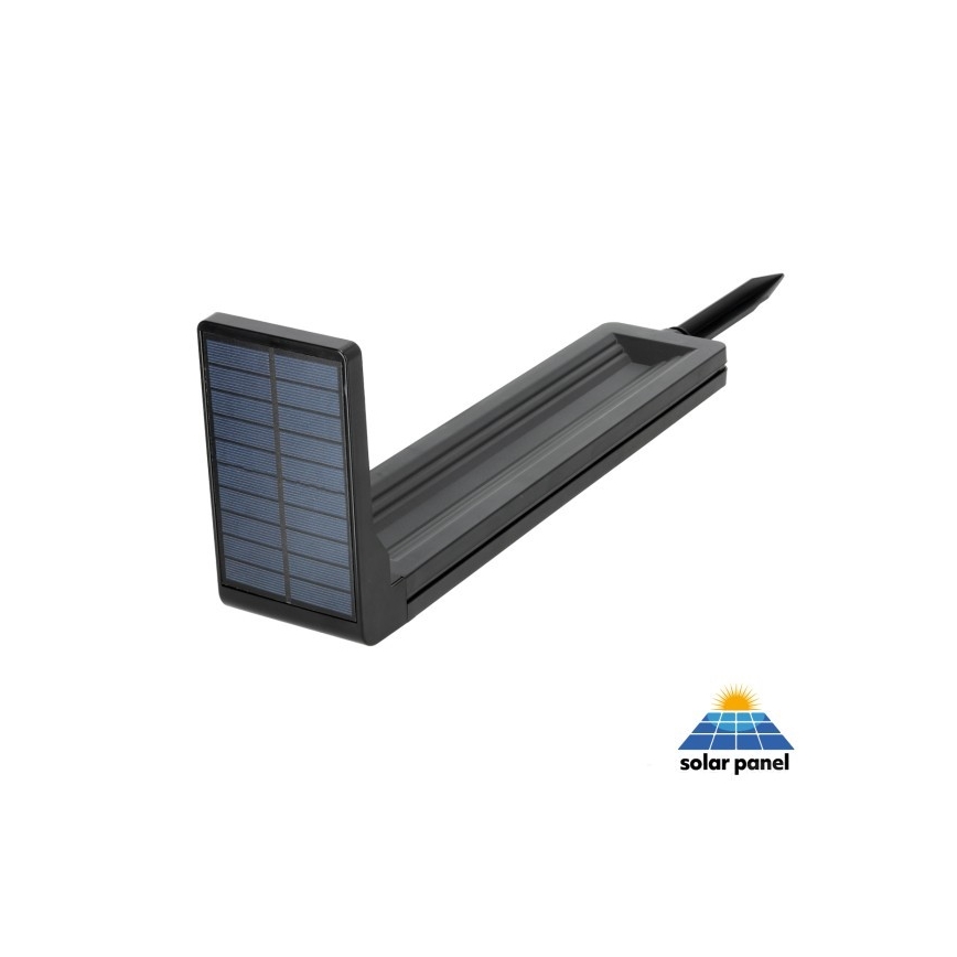LED aurinkokäyttöinen lamppu LED/0,2W/3,7V 6500K IP44 2200 mAh