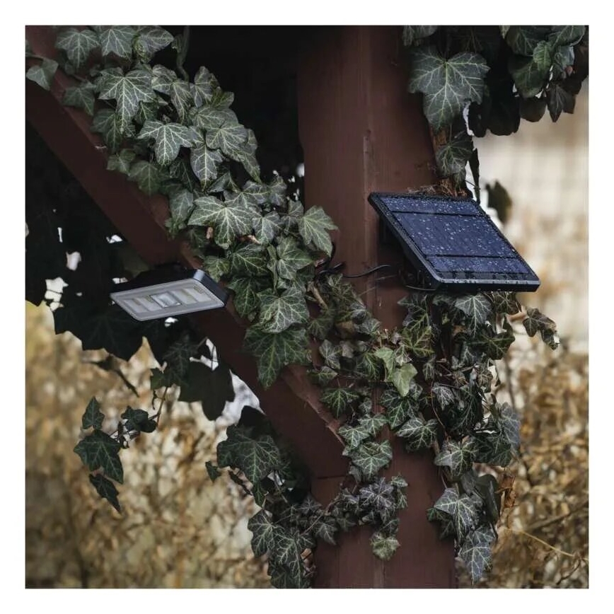 LED aurinkokennovalo liiketunnistimella LED/3,7V 2500mAh 4000K IP54
