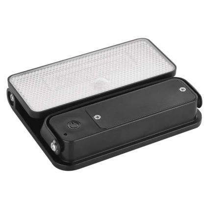 LED aurinkokennovalo liiketunnistimella LED/3,7V 3600mAh 4000K IP54