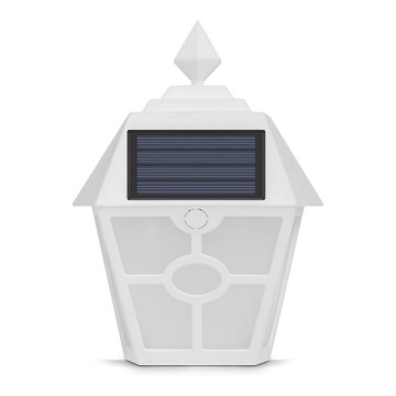 LED aurinkokäyttöinen seinävalaisin LED/1,2V 600mAh IP44 valkoinen