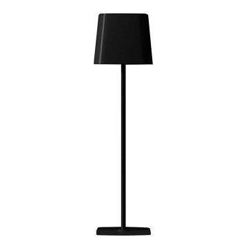 LED Aurinkokenno himmennettävä magneettinen kosketus ladattava pöytävalaisin LED/5W/5V 3000-6000K 3600 mAh IP65 musta