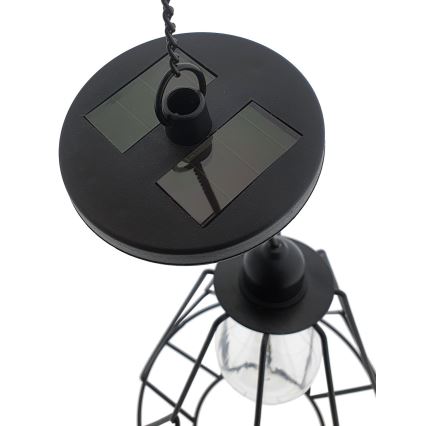 LED Aurinkokenno kattokruunu johdossa KATTY 1,2V IP44