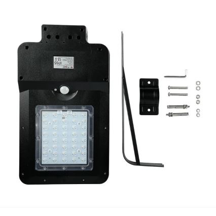 LED aurinkokenno katuvalaisin anturilla LED/15W/7,4V 6000K IP65
