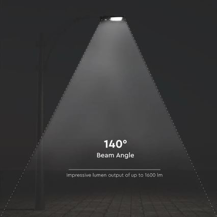 LED aurinkokenno katuvalaisin anturilla LED/15W/7,4V 6000K IP65