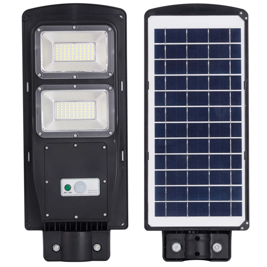 LED aurinkokenno katuvalaisin anturilla STREET 2xLED/6W/3,2V IP65 + kaukosäädin