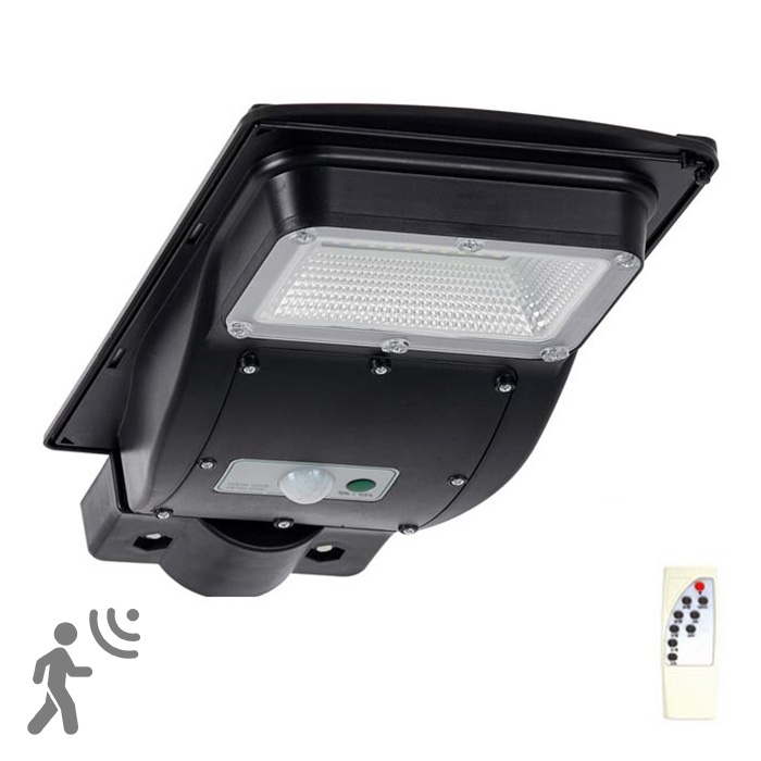 LED aurinkokenno katuvalaisin anturilla STREET LED/3W/3,2V IP65 + kaukosäädin