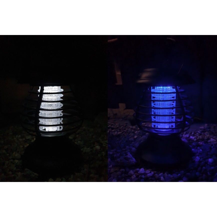 LED Aurinkokenno lamppu hyönteisloukulla LED/1,2V IP44