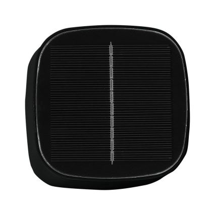 LED Aurinkokenno himmennettävä magneettinen kosketus ladattava pöytävalaisin LED/5W/5V 3000-6000K 3600 mAh IP65 musta