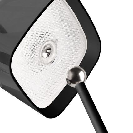 LED Aurinkokenno himmennettävä magneettinen kosketus ladattava pöytävalaisin LED/5W/5V 3000-6000K 3600 mAh IP65 musta