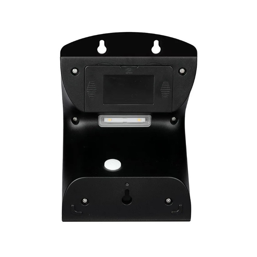 LED aurinkokenno seinävalaisin anturilla LED/3W/3,7V 3000/4000K IP65 musta
