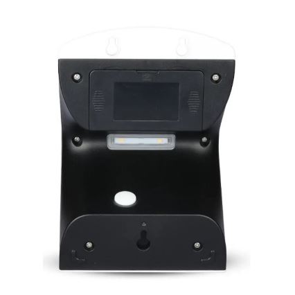 LED aurinkokenno seinävalaisin anturilla LED/3W/3,7V 3000/4000K IP65 valkoinen