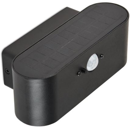 LED-aurinkokenno seinävalaisin anturilla SOLARIS2 LED / 2,5W / 3,7V 4000K IP44