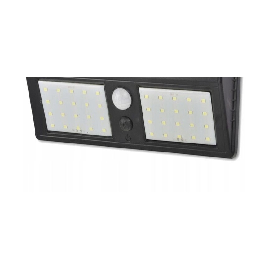 LED-aurinkokenno seinävalaisin sensorilla LED/1,2W/3,7V IP54