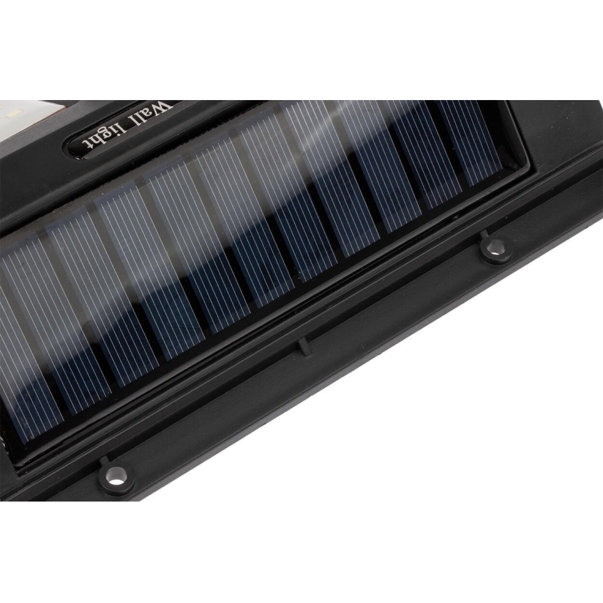 LED-aurinkokenno seinävalaisin sensorilla LED/1,2W/3,7V IP54
