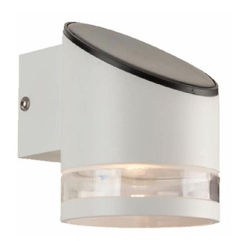 LED aurinkokenno seinävalo anturilla LED/1W/3,7V IP44 3000K valkoinen