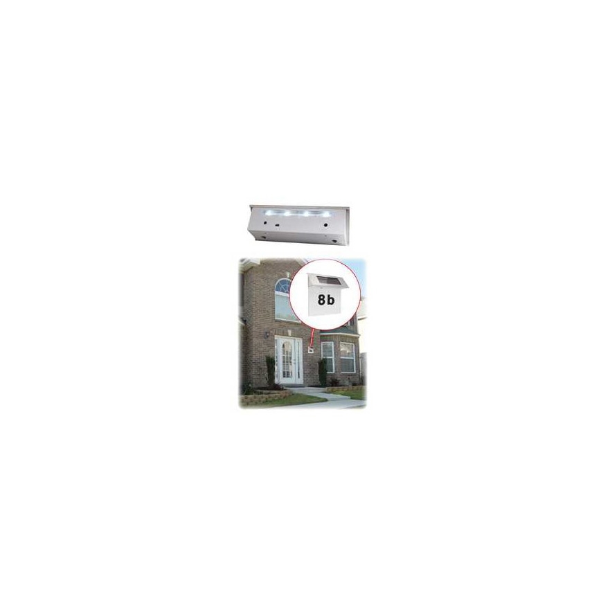 LED Aurinkokenno talonnumero 600 mAh