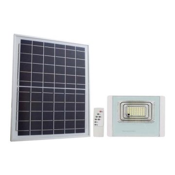 LED Aurinkokenno ulkovalonheitin LED/12W/3,2V IP65 4000K + kauko-ohjaus