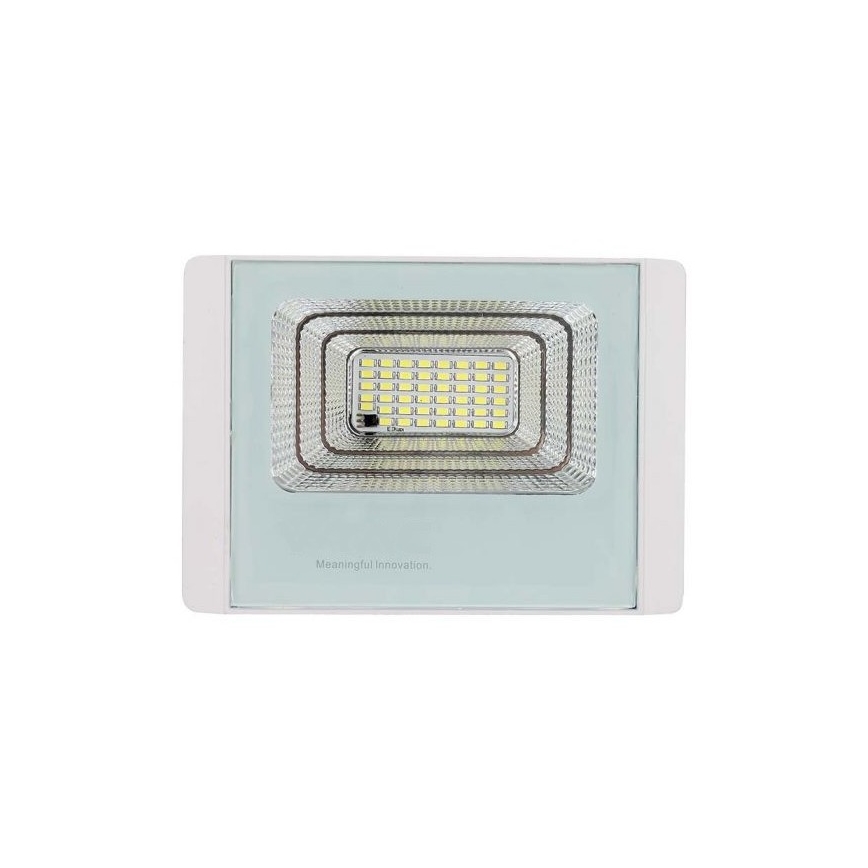 LED Aurinkokenno ulkovalonheitin LED/12W/3,2V IP65 6400K + kauko-ohjaus