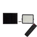LED Aurinkokenno ulkovalonheitin LED/200W/3,2V 4000K musta IP65 + kauko-ohjaus