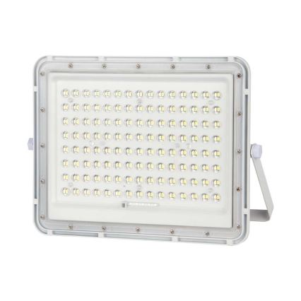 LED Aurinkokenno ulkovalonheitin LED/20W/3,2V 6400K valkoinen IP65 + kauko-ohjaus