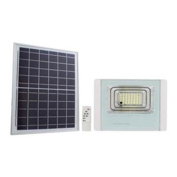 LED Aurinkokenno ulkovalonheitin LED/20W/3,2V IP65 4000K + kauko-ohjaus