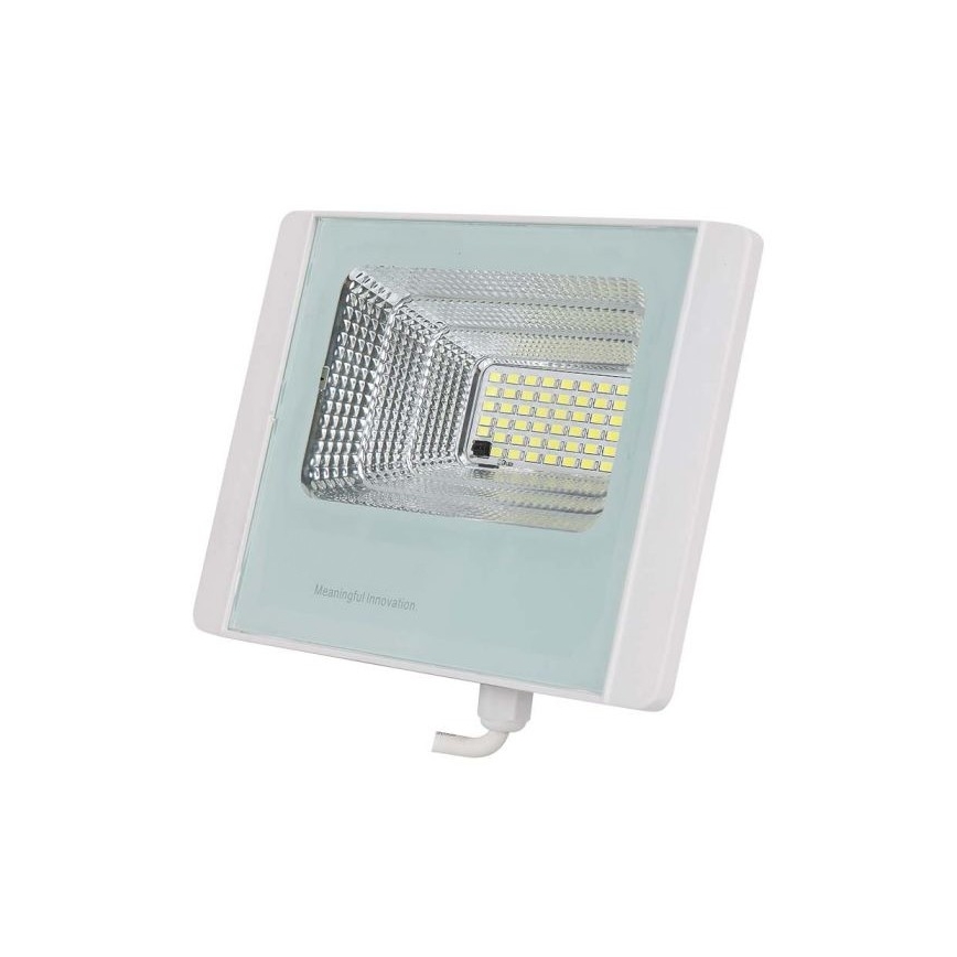 LED Aurinkokenno ulkovalonheitin LED/20W/3,2V IP65 4000K + kauko-ohjaus