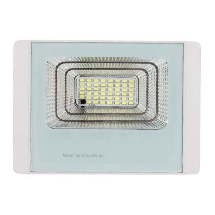 LED Aurinkokenno ulkovalonheitin LED/20W/3,2V IP65 4000K + kauko-ohjaus