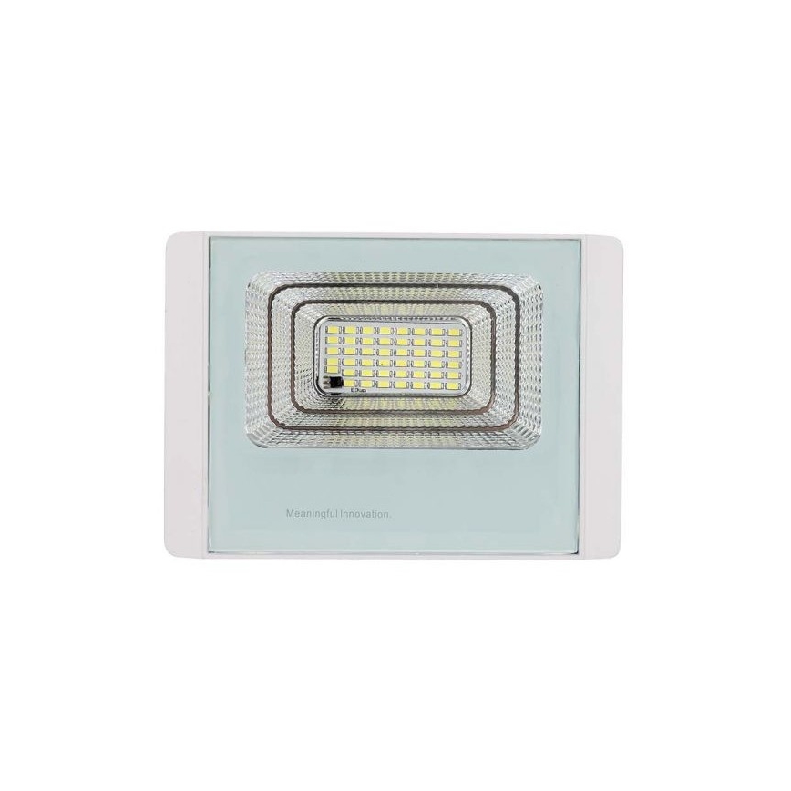 LED Aurinkokenno ulkovalonheitin LED/20W/3,2V IP65 4000K + kauko-ohjaus
