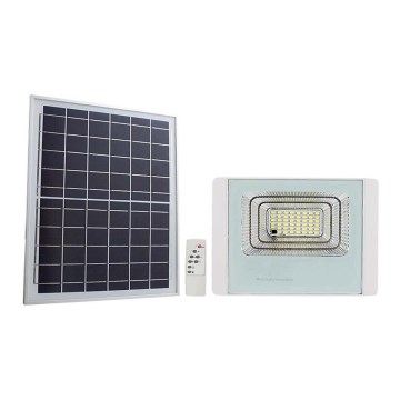 LED Aurinkokenno ulkovalonheitin LED/20W/3,2V IP65 6400K + kauko-ohjaus