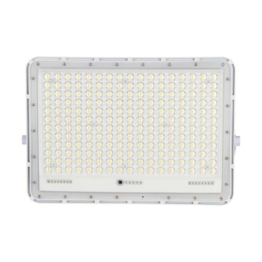 LED Aurinkokenno ulkovalonheitin LED/30W/3,2V 6400K valkoinen IP65 + kauko-ohjaus