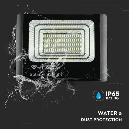 LED Aurinkokenno ulkovalonheitin LED/40W/10V IP65 6000K + kauko-ohjaus