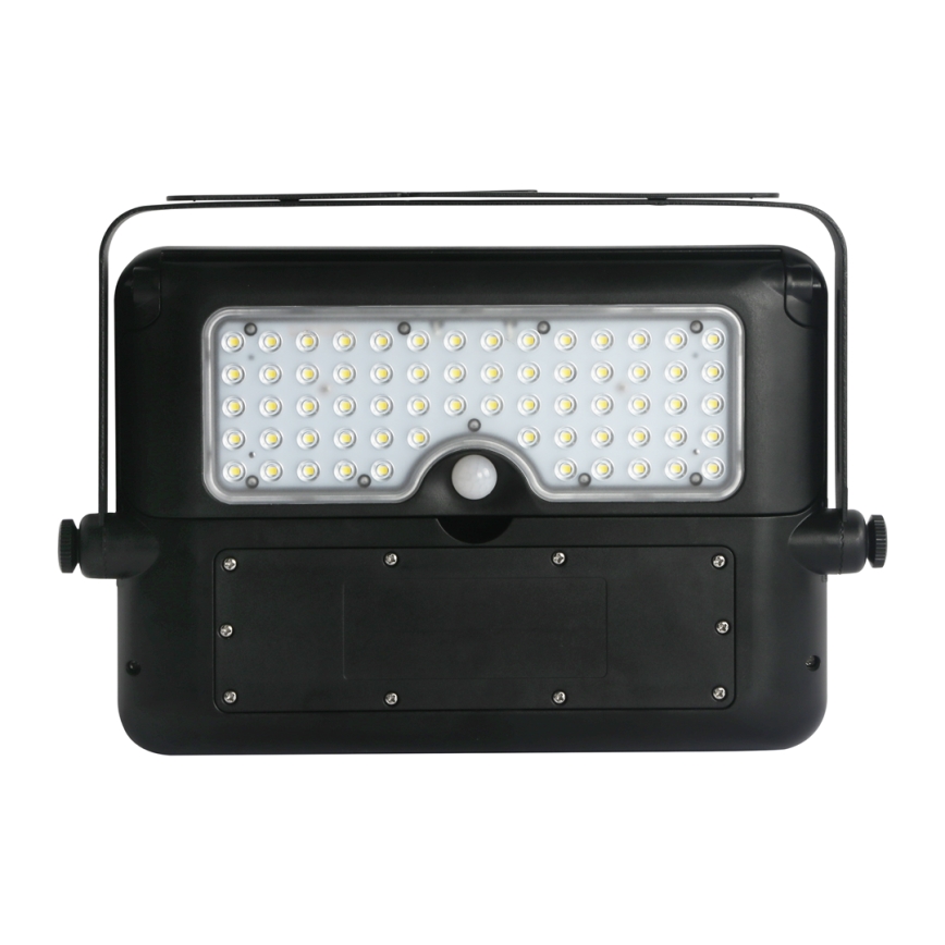 LED aurinkokenno valonheitin anturilla EPAD LED/10W/3000 mAh 7,4V 4000K IP65