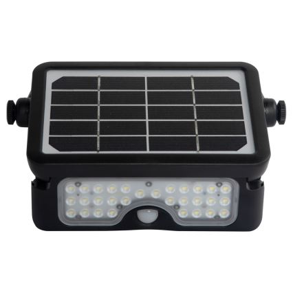 LED aurinkokenno valonheitin anturilla EPAD LED/5W/3000 mAh 3,7V 4000K IP65